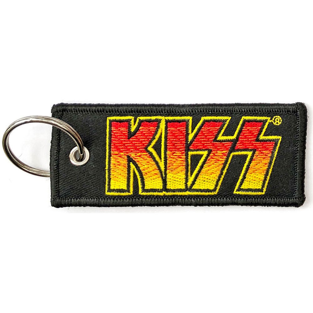 KISS キッス (エース・フレーリー 追悼 ) - Classic Logo / パッチ / キーホルダー - PGS